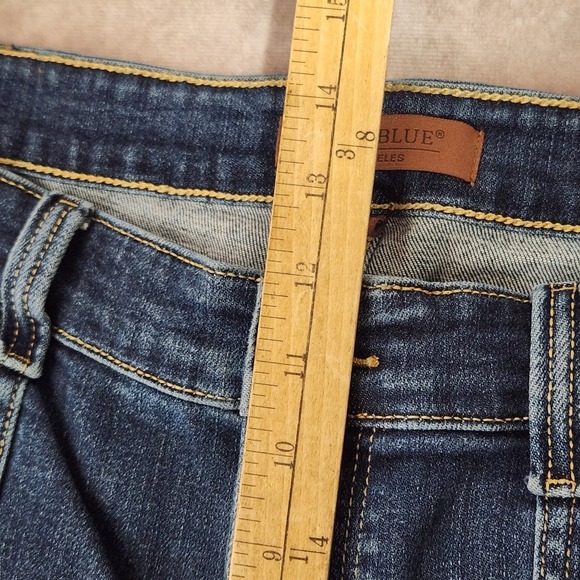 JUDY BLUE denim Jeans 90's Straight Fit medium wash Size 20W stretch 7 pocket - Picture 10 of 12